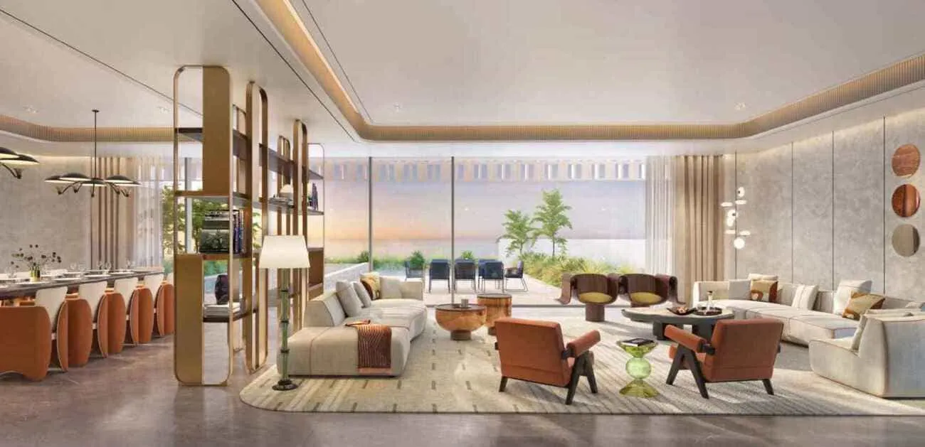 Nawayef West by Modon Properties — интерьер гостиной, фото 20
