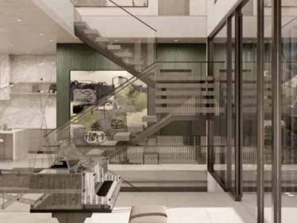 Nawayef West by Modon Properties — интерьер гостиной, фото 23