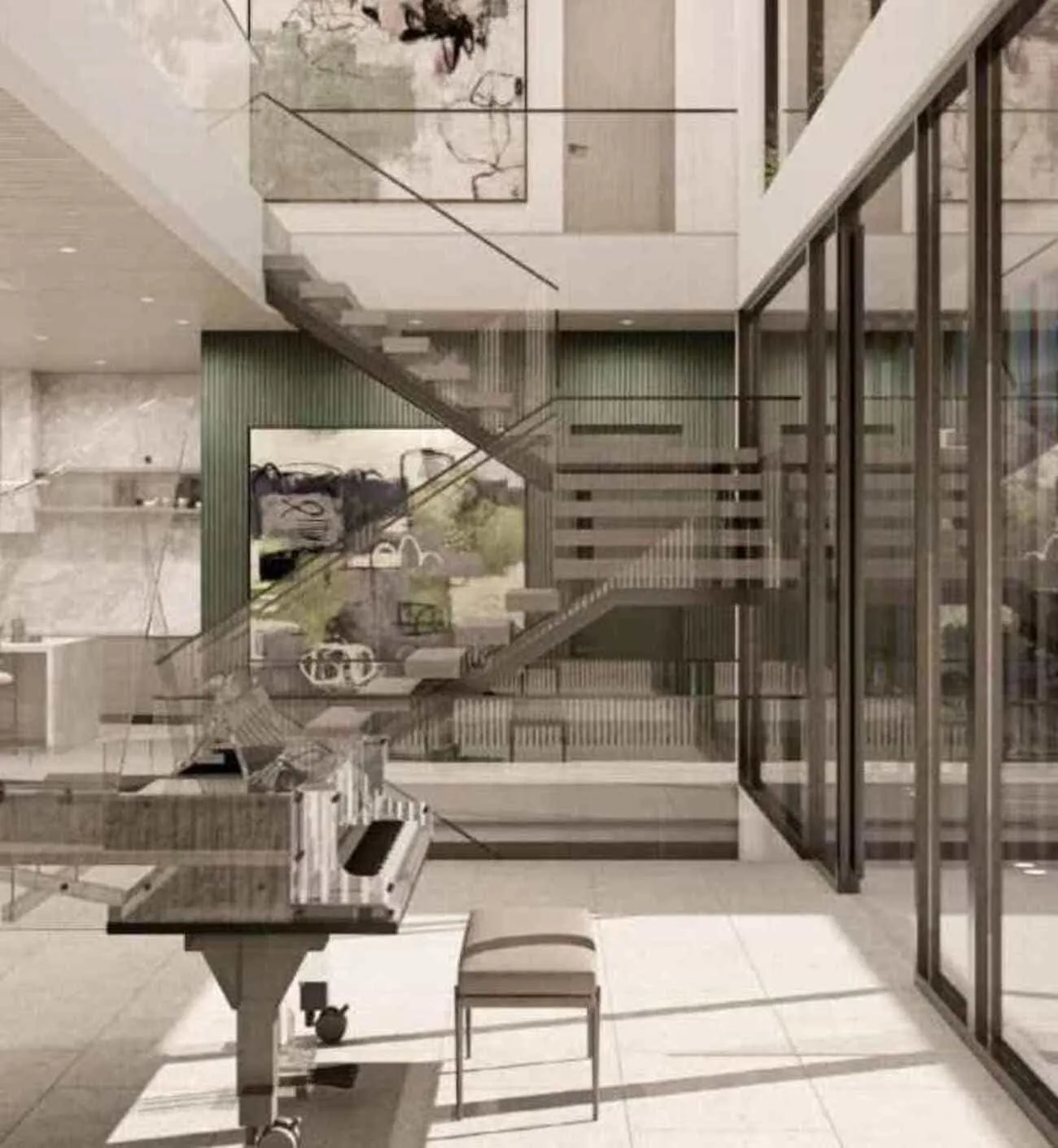 Nawayef West by Modon Properties — фото 23 Nawayef West by Modon Properties — интерьер гостиной, фото 23