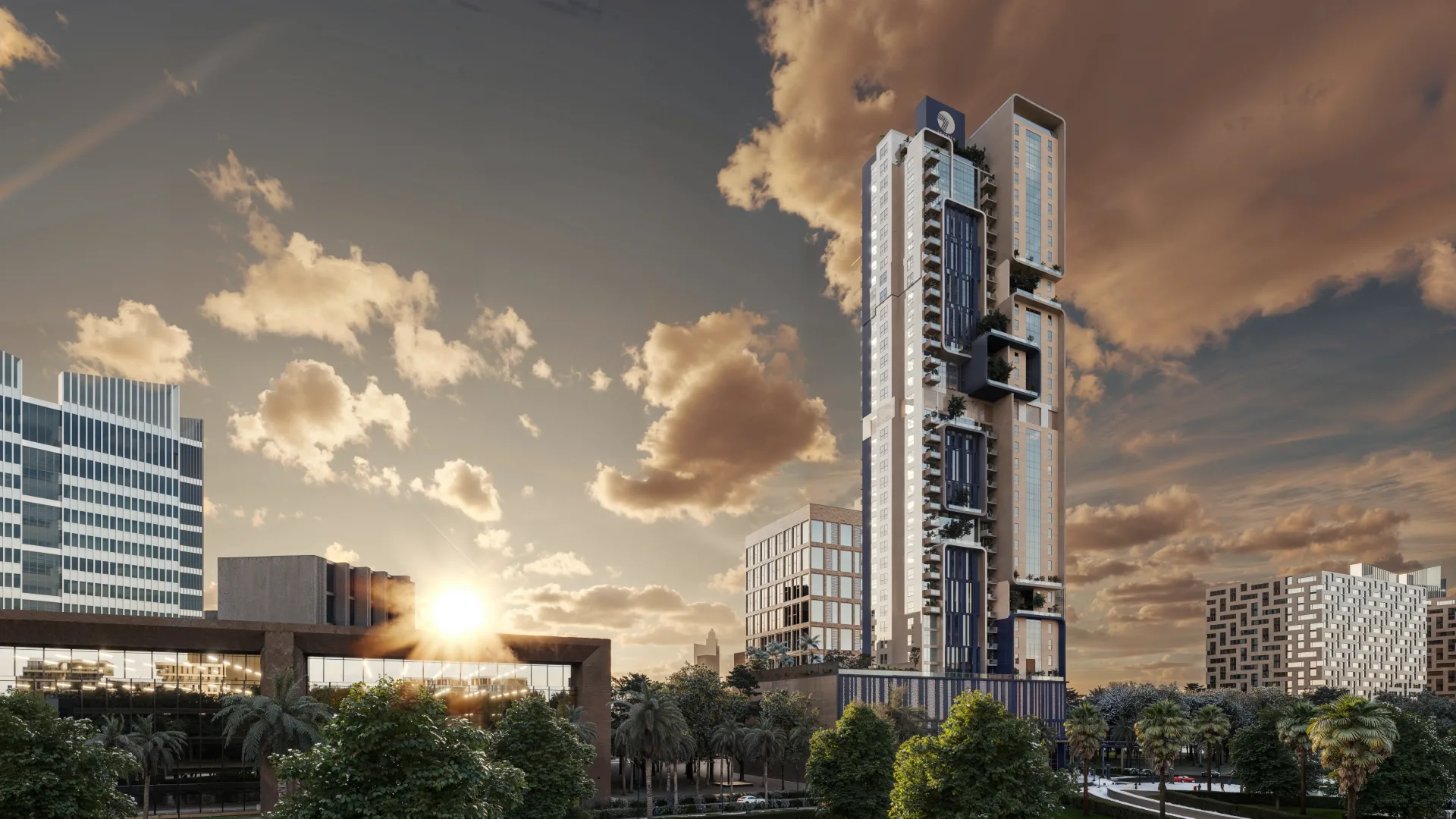 Nexara by 7th Key в районе JVC (Джумейра Вилладж Серкл) — фото 1