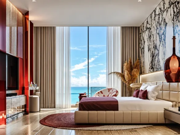 NH Collection Ras Al Khaimah Al Marjan Island Hotel & Apartments — спальня