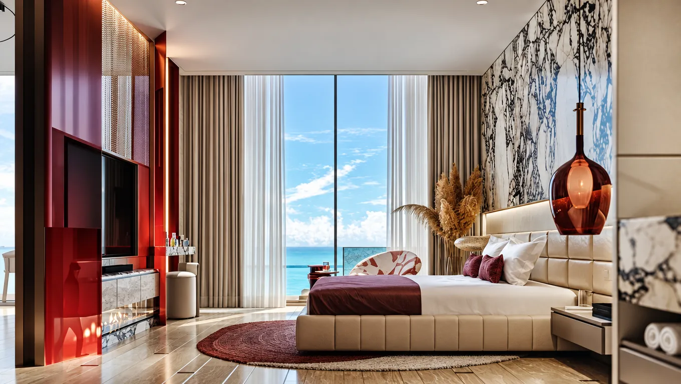 NH Collection Ras Al Khaimah Al Marjan Island Hotel & Apartments — спальня