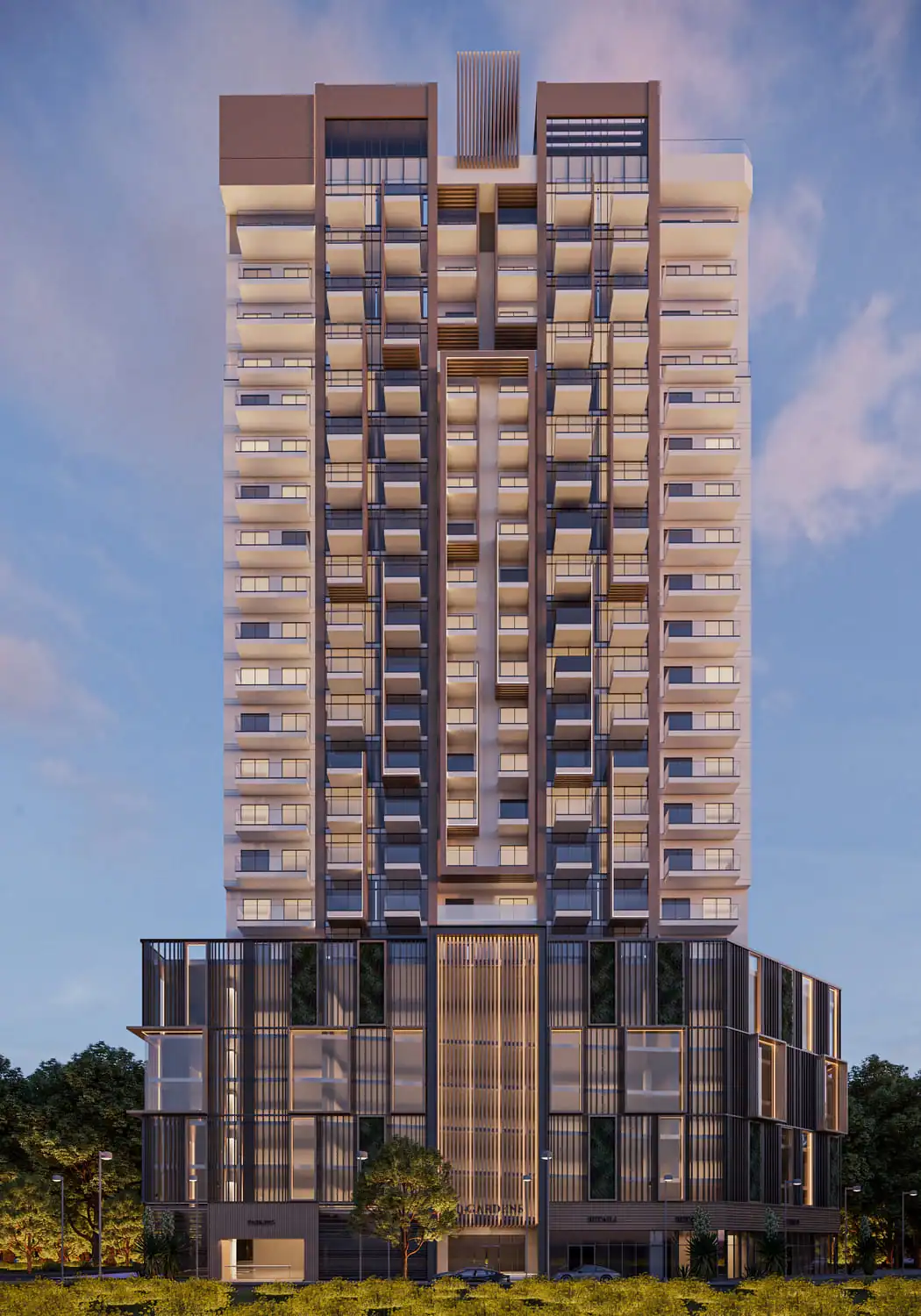 Q Gardens Loft в районе JVC (Джумейра Вилладж Серкл) — фото 6