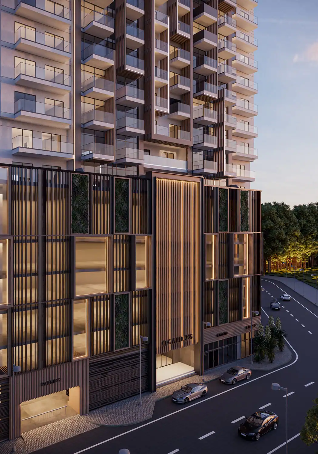 Q Gardens Loft в районе JVC (Джумейра Вилладж Серкл) — фото 5