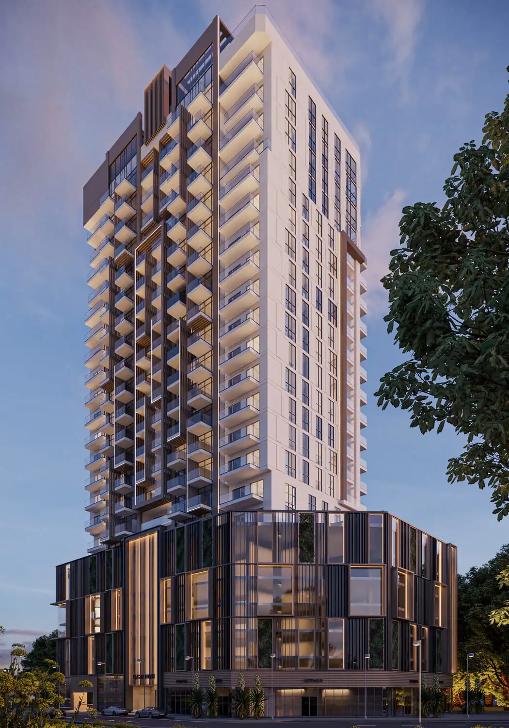 Q Gardens Loft в районе JVC (Джумейра Вилладж Серкл) — фото 7