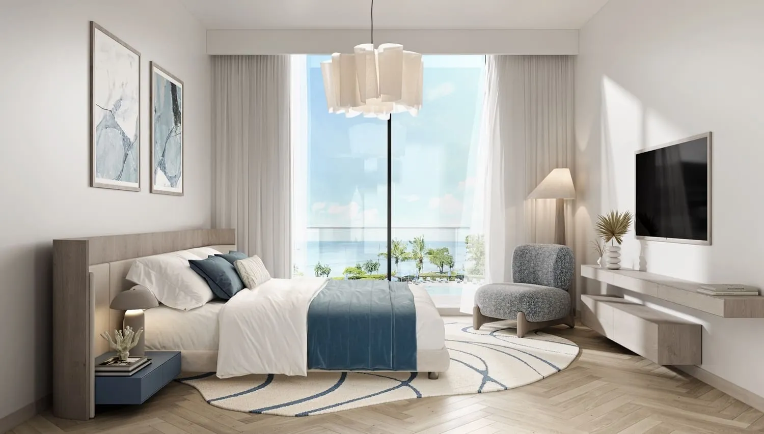 Nikki Beach Residences — спальня