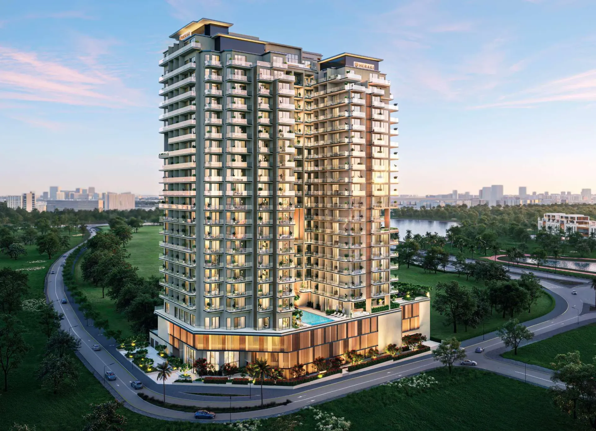 Nirvana Residences 1 в районе Дубай Продакшн Сити — фото 1