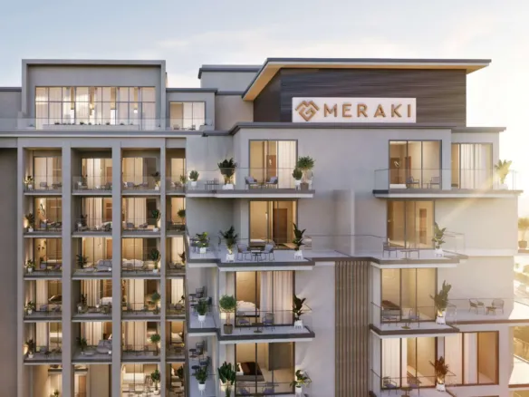 Nirvana Residences 1 — фасад здания