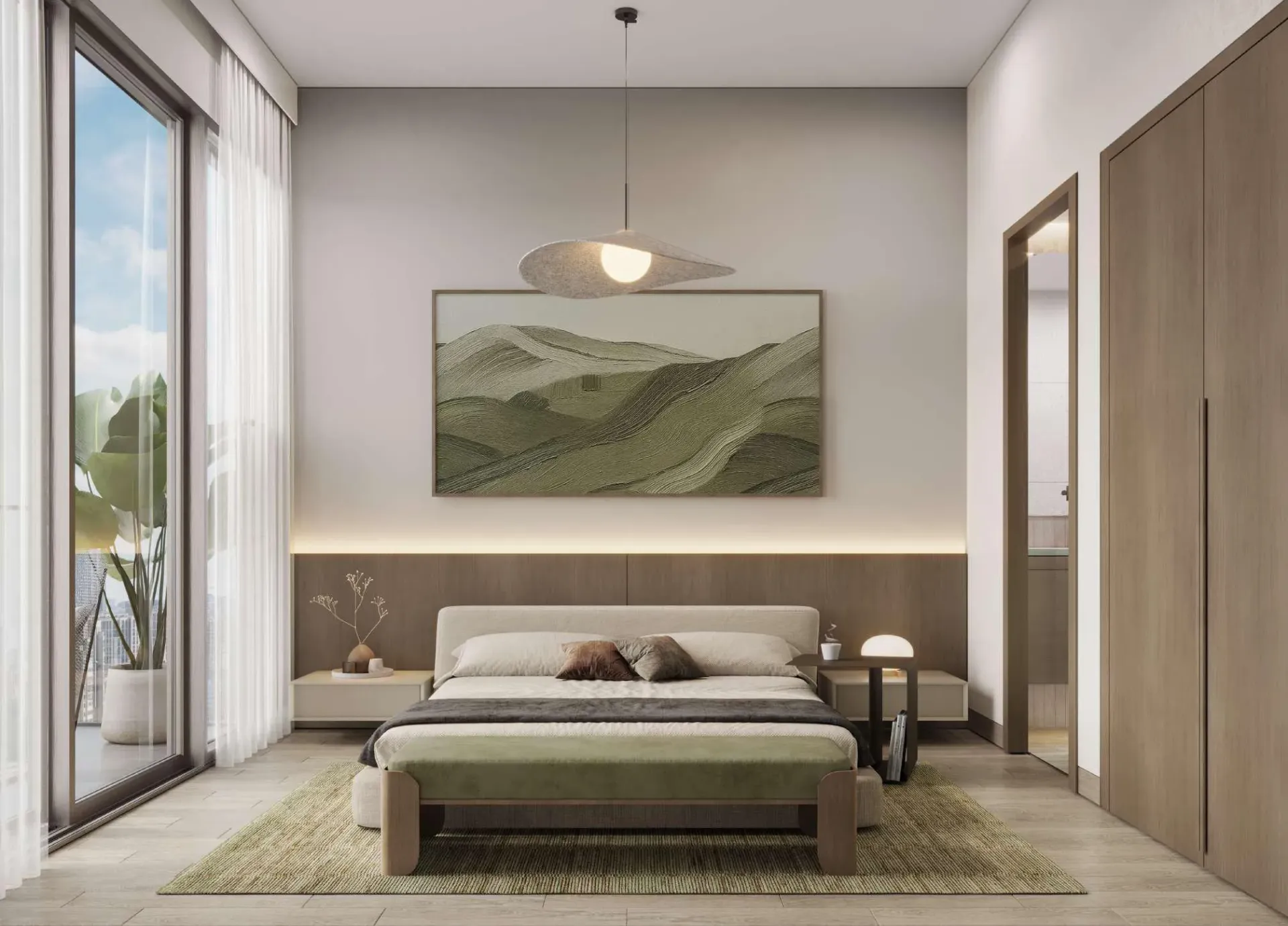 Nirvana Residences 1 — спальня