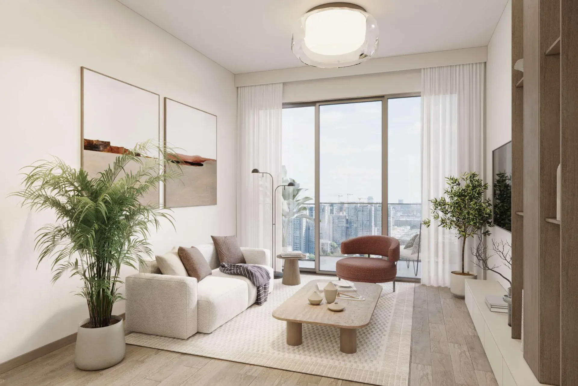 Nirvana Residences 1 — интерьер гостиной
