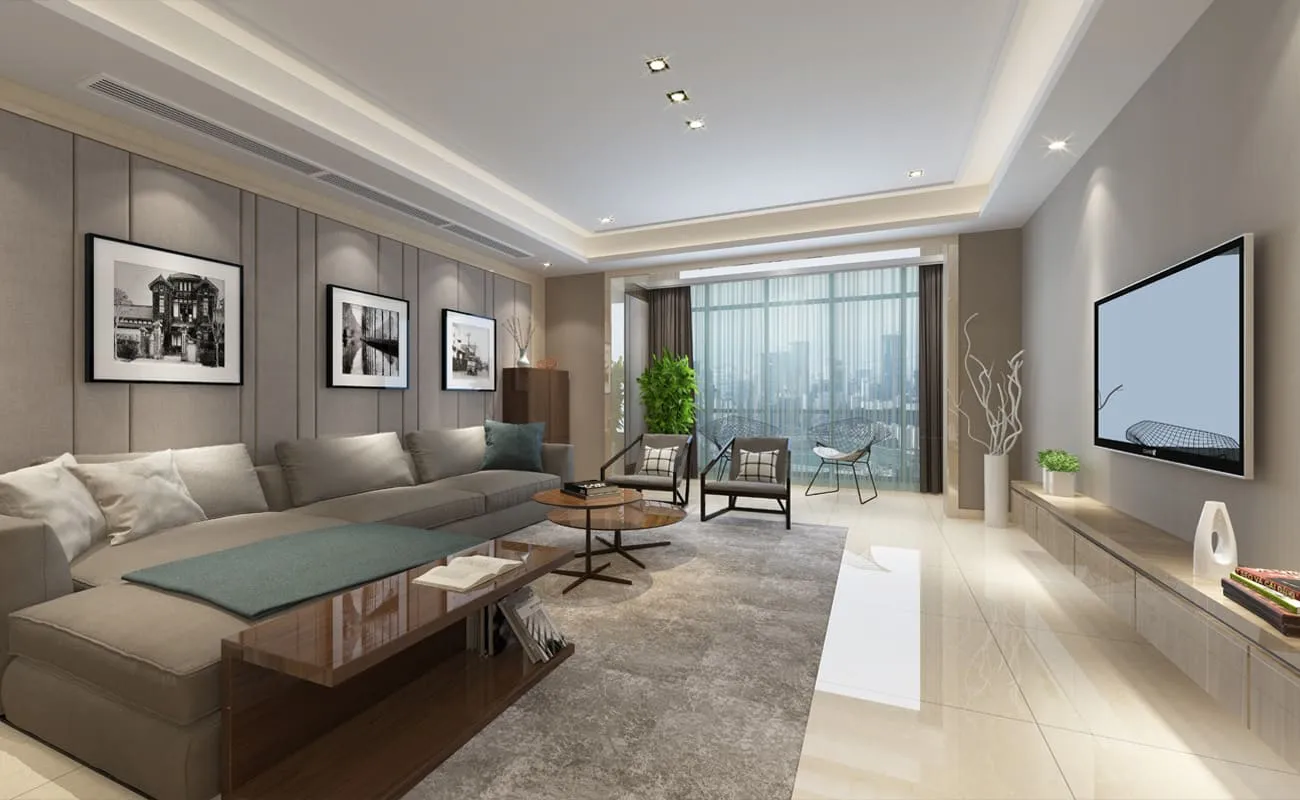 Nobles Tower — интерьер гостиной