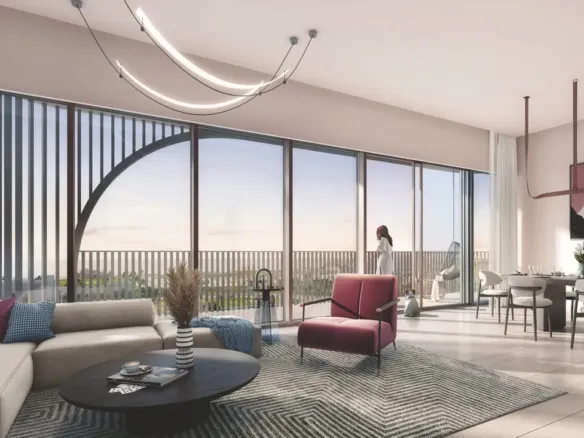 Nouran Living — интерьер гостиной