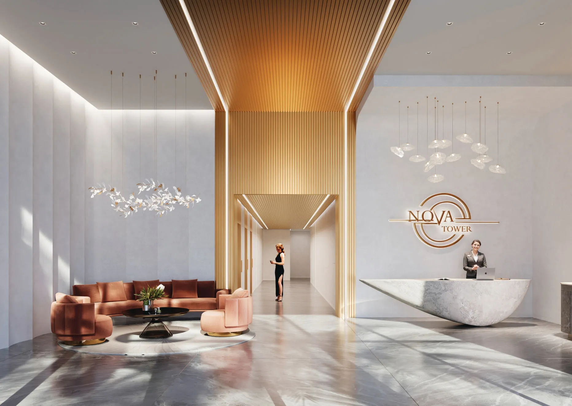 Nova Tower — лобби
