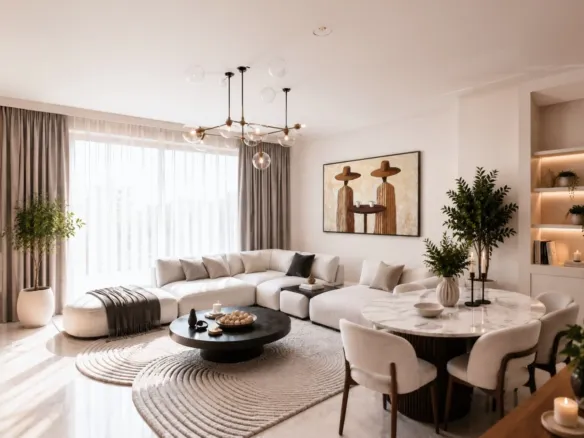 Cavara 42 — интерьер гостиной