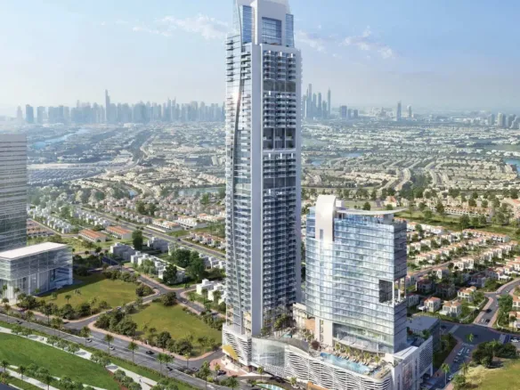 Novotel Residences в районе JVT (Джумейра Вилладж Трайангл) — фото 1