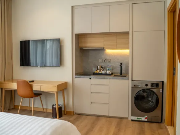 Novotel Residences — кухонная зона