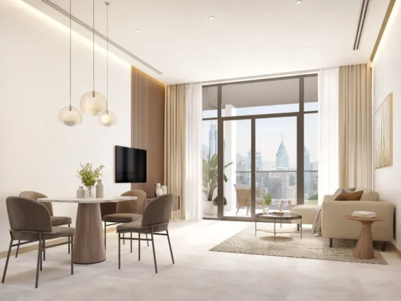 Oasis Lofts — интерьер гостиной