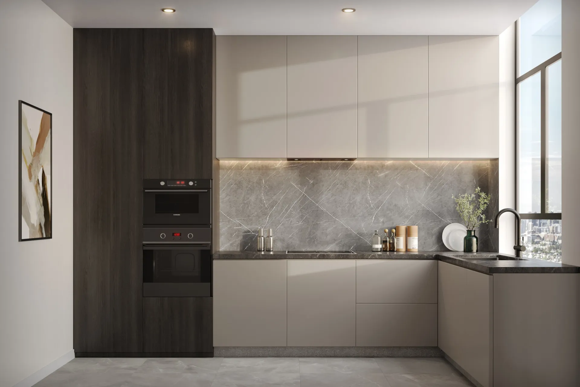 Oasis Lofts — кухня