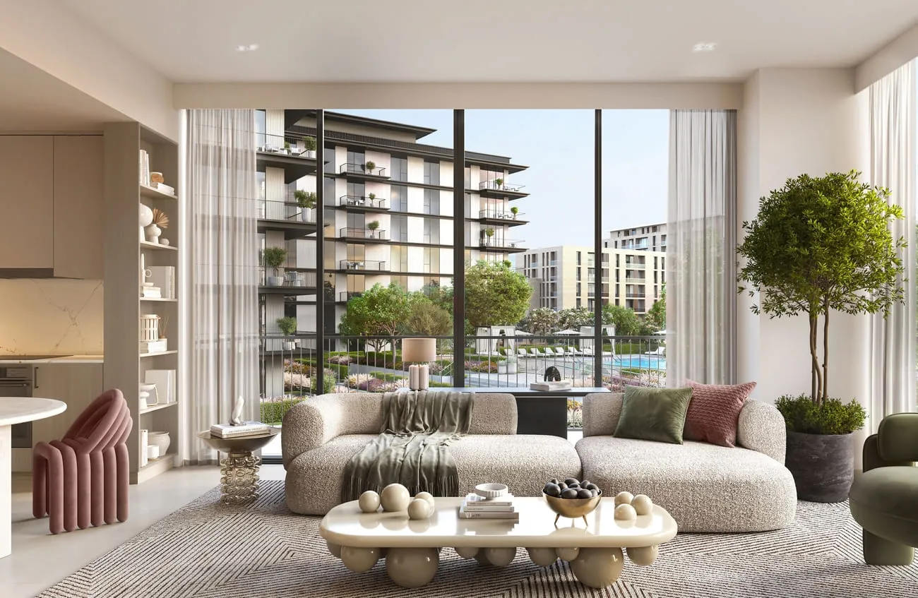 Ocean Cove — интерьер гостиной