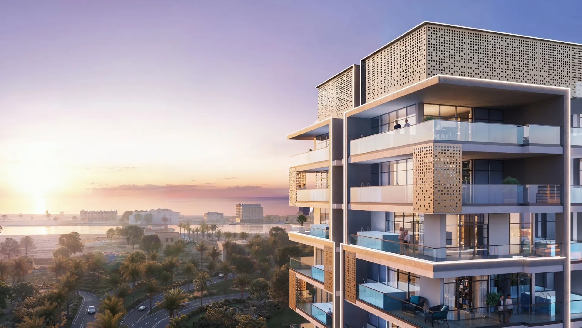 Ocean Crest — фасад здания