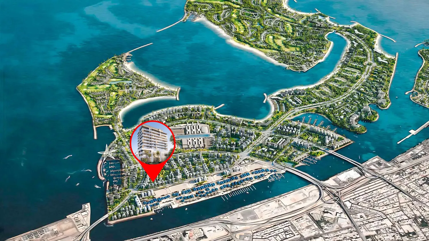 Ocean Crest в районе Острова Дубая — фото 8