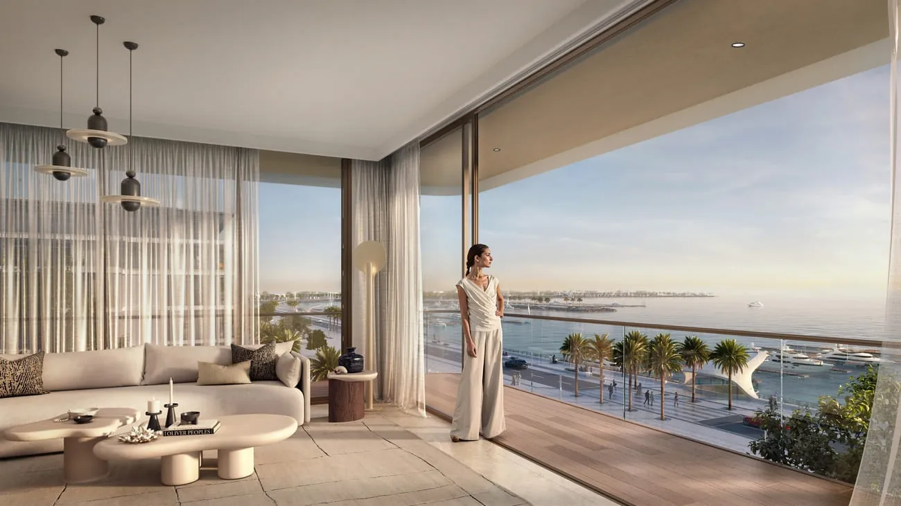 Ocean Views — интерьер гостиной