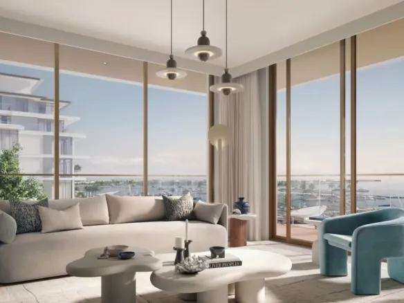 Ocean Views — интерьер гостиной, фото 8