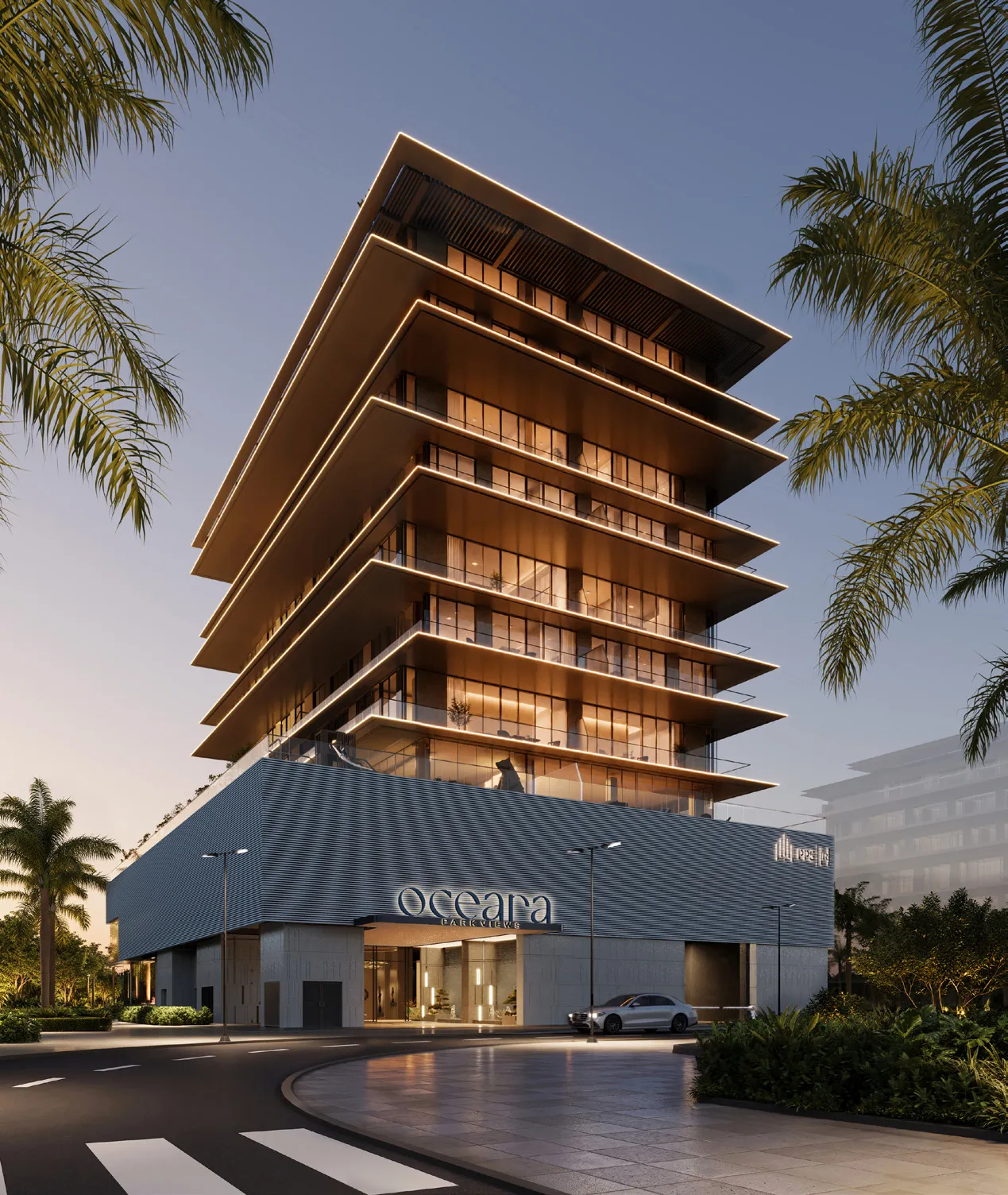 Oceara Park View Residences Phase 1 — фасад здания