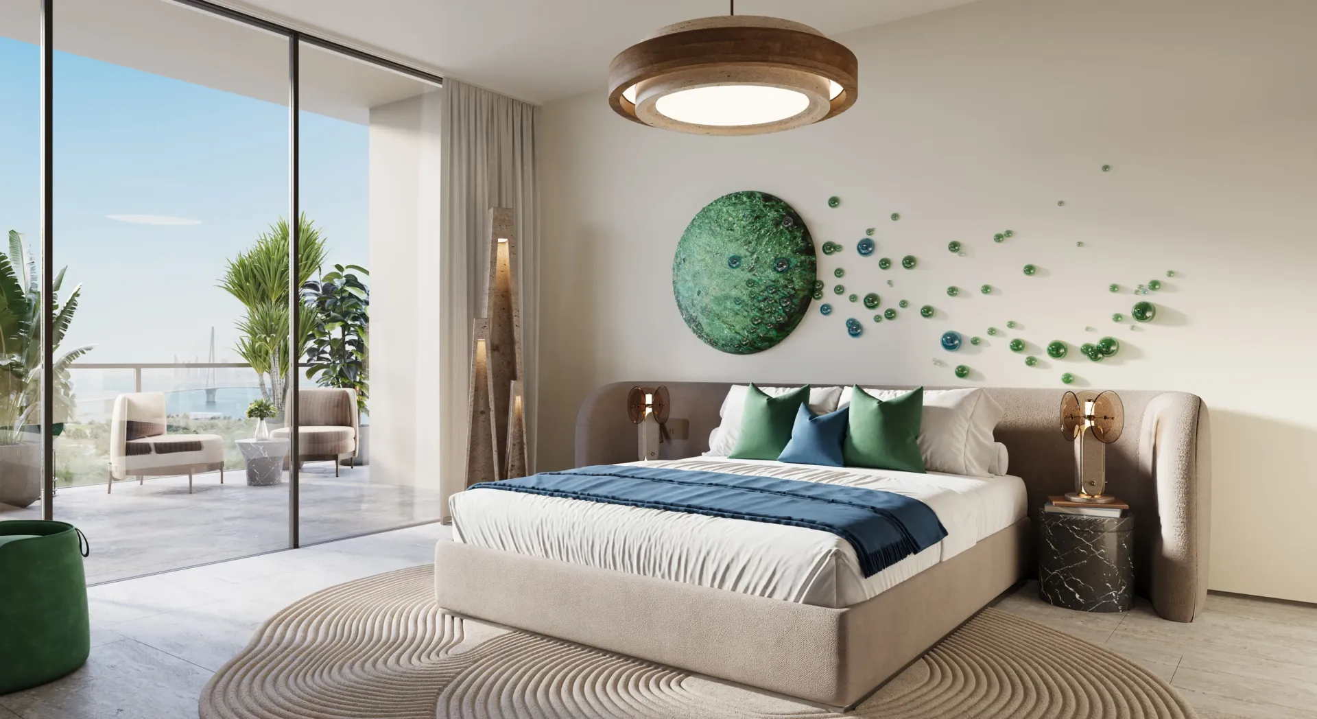 Oceara Park View Residences Phase 1 — спальня