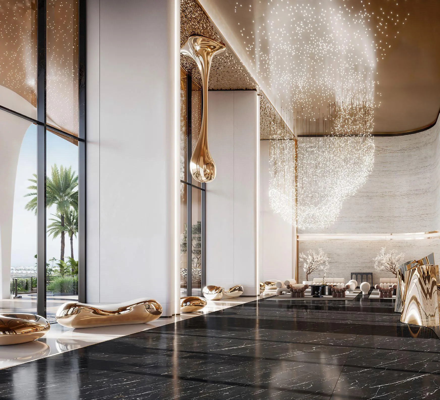 Ola Residence — лобби