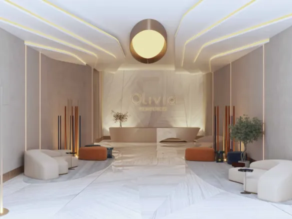 Olivia Residences — лобби