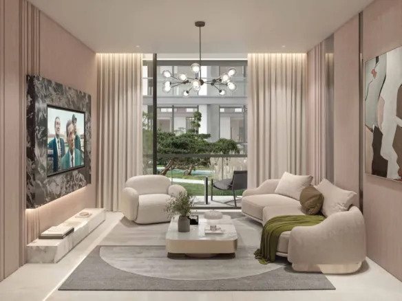 Olivia Residences — интерьер гостиной