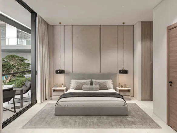 Olivia Residences — спальня
