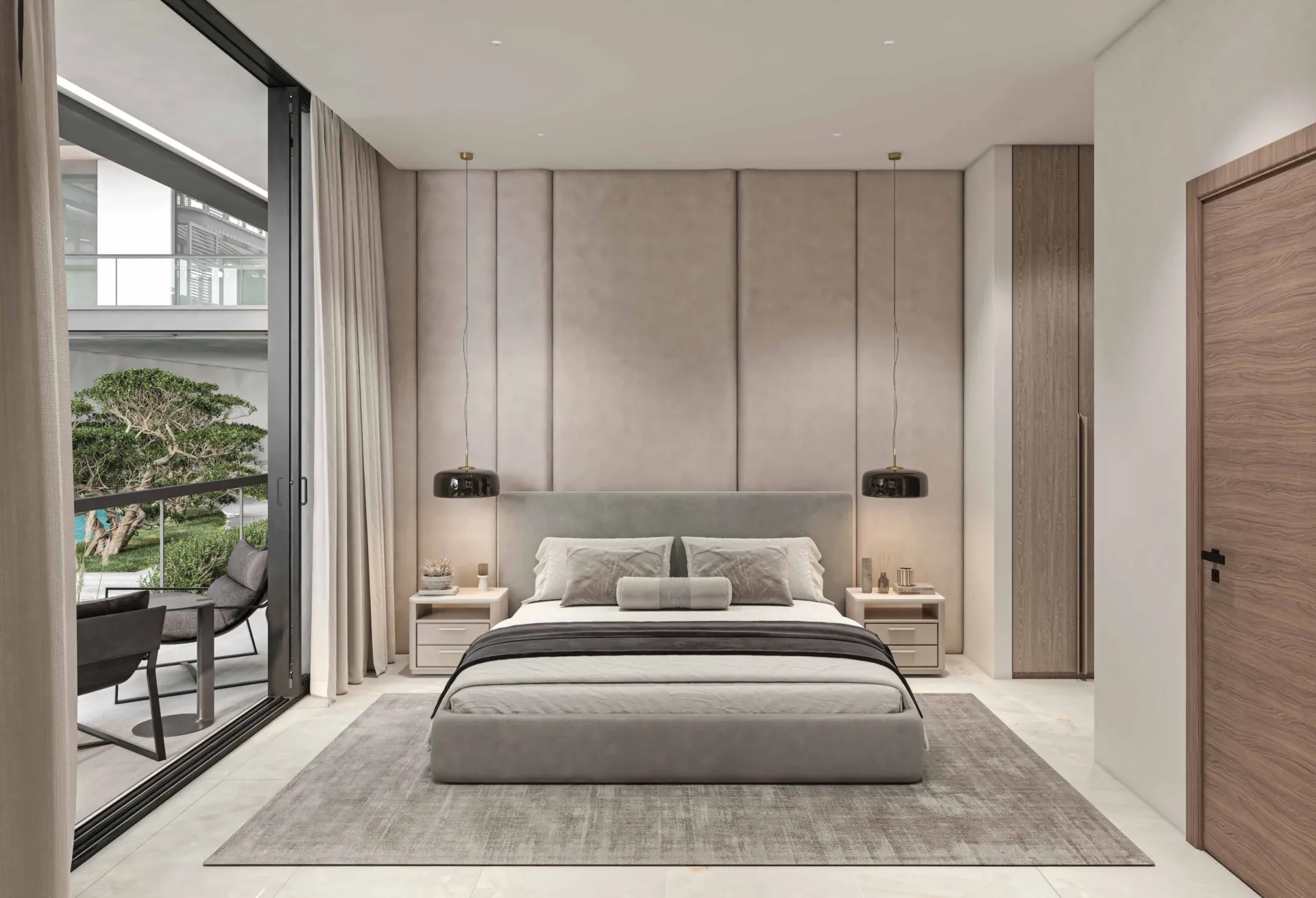 Olivia Residences — спальня