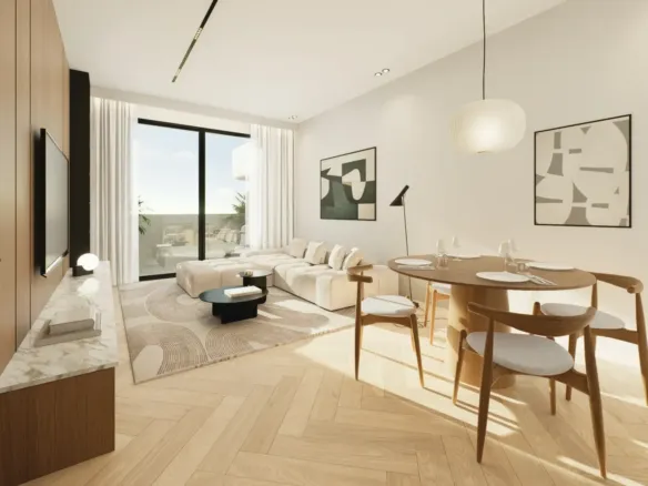One 678 Residences — интерьер гостиной