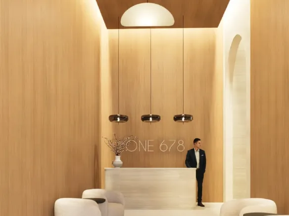 One 678 Residences — лобби