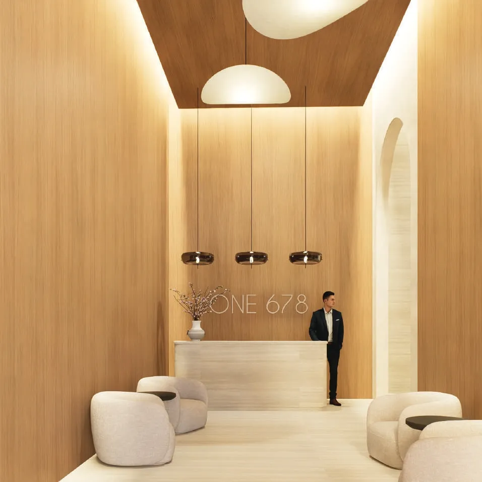 One 678 Residences — лобби