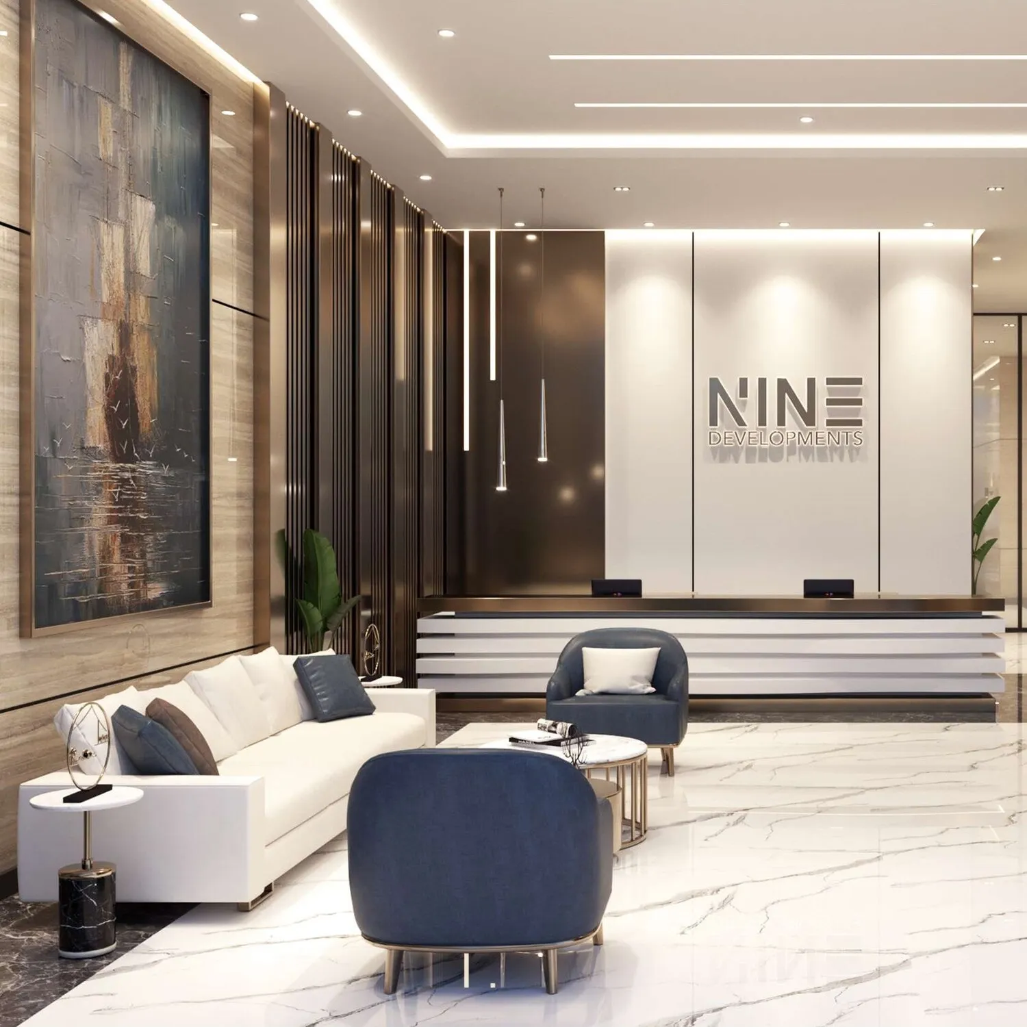 One by Nine — лобби