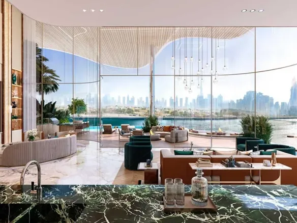 One Canal Residences — интерьер гостиной