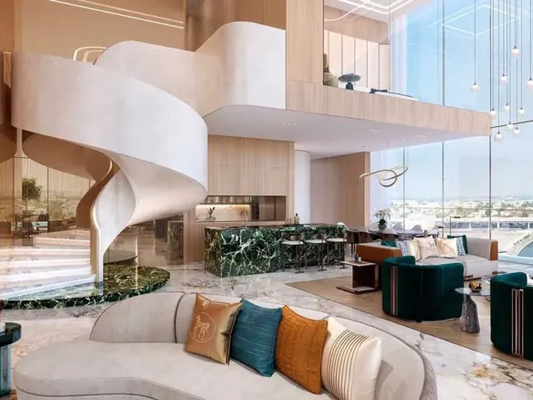 One Canal Residences — интерьер гостиной, фото 9