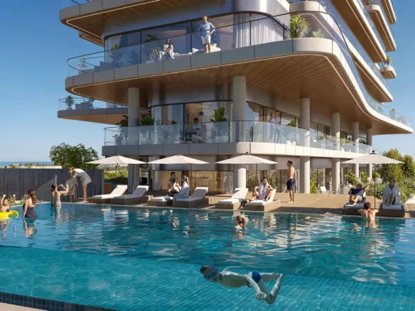 One Residence Al Reem Island — бассейн