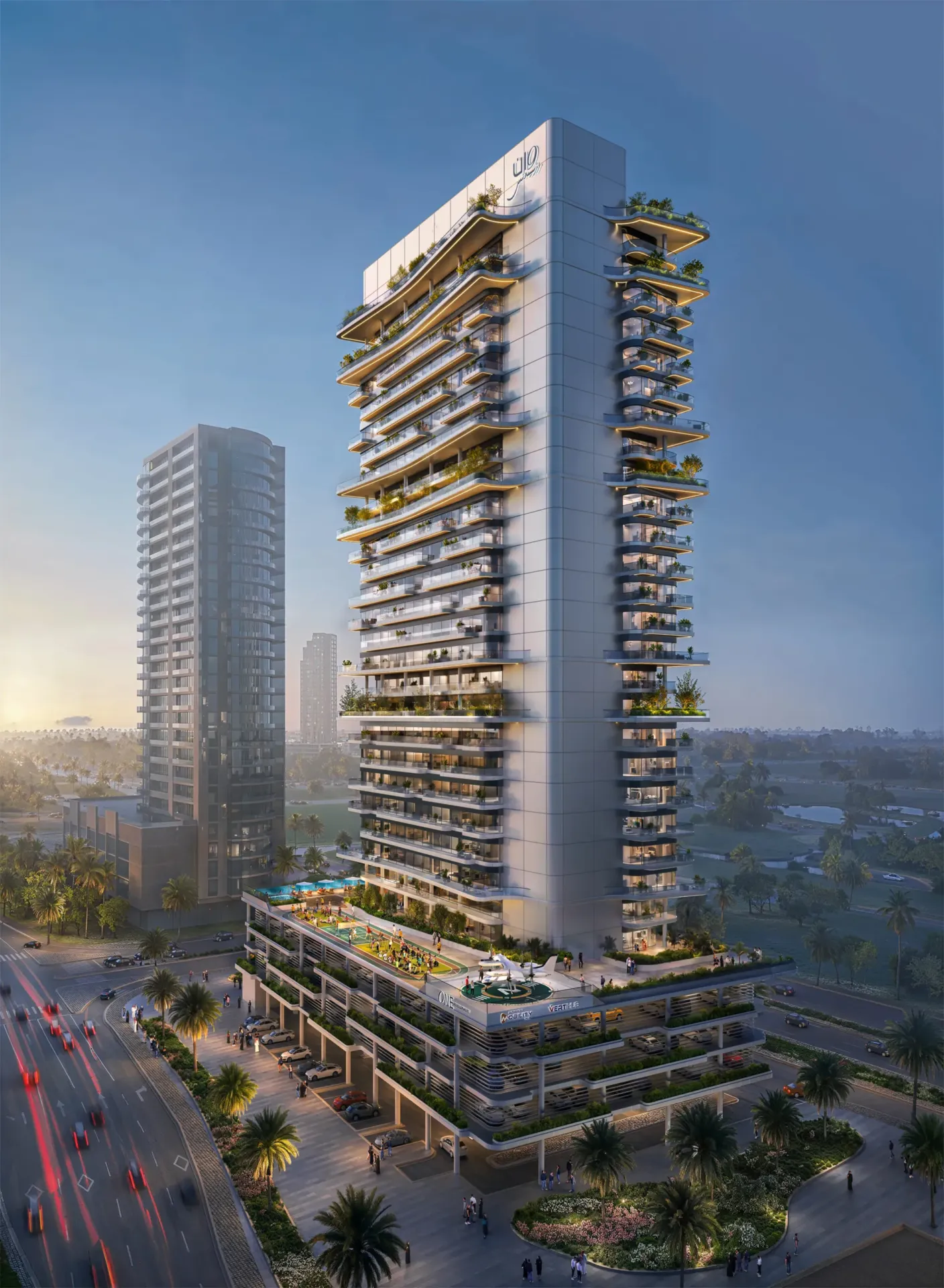 One Residence Al Reem Island — вид на комплекс