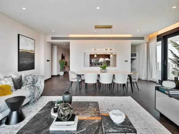 One Za’abeel Residences — интерьер гостиной