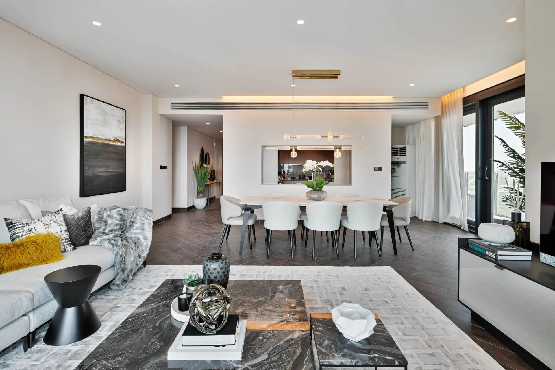 One Za’abeel Residences — интерьер гостиной