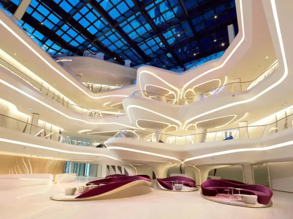 Opus By Zaha Hadid — лобби, фото 12