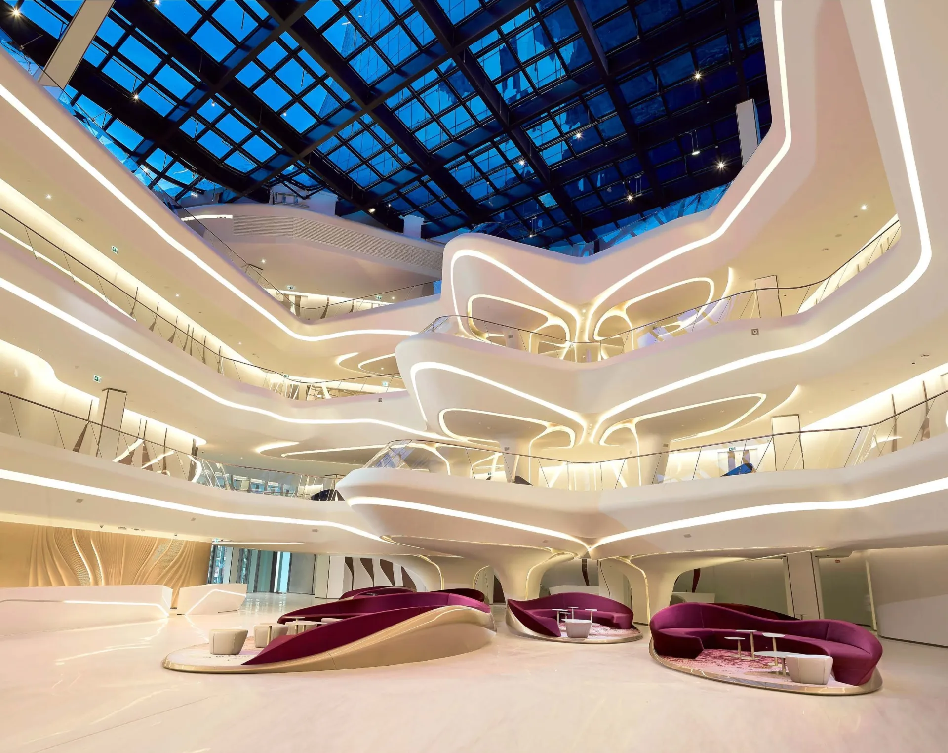 Opus By Zaha Hadid — лобби, фото 12