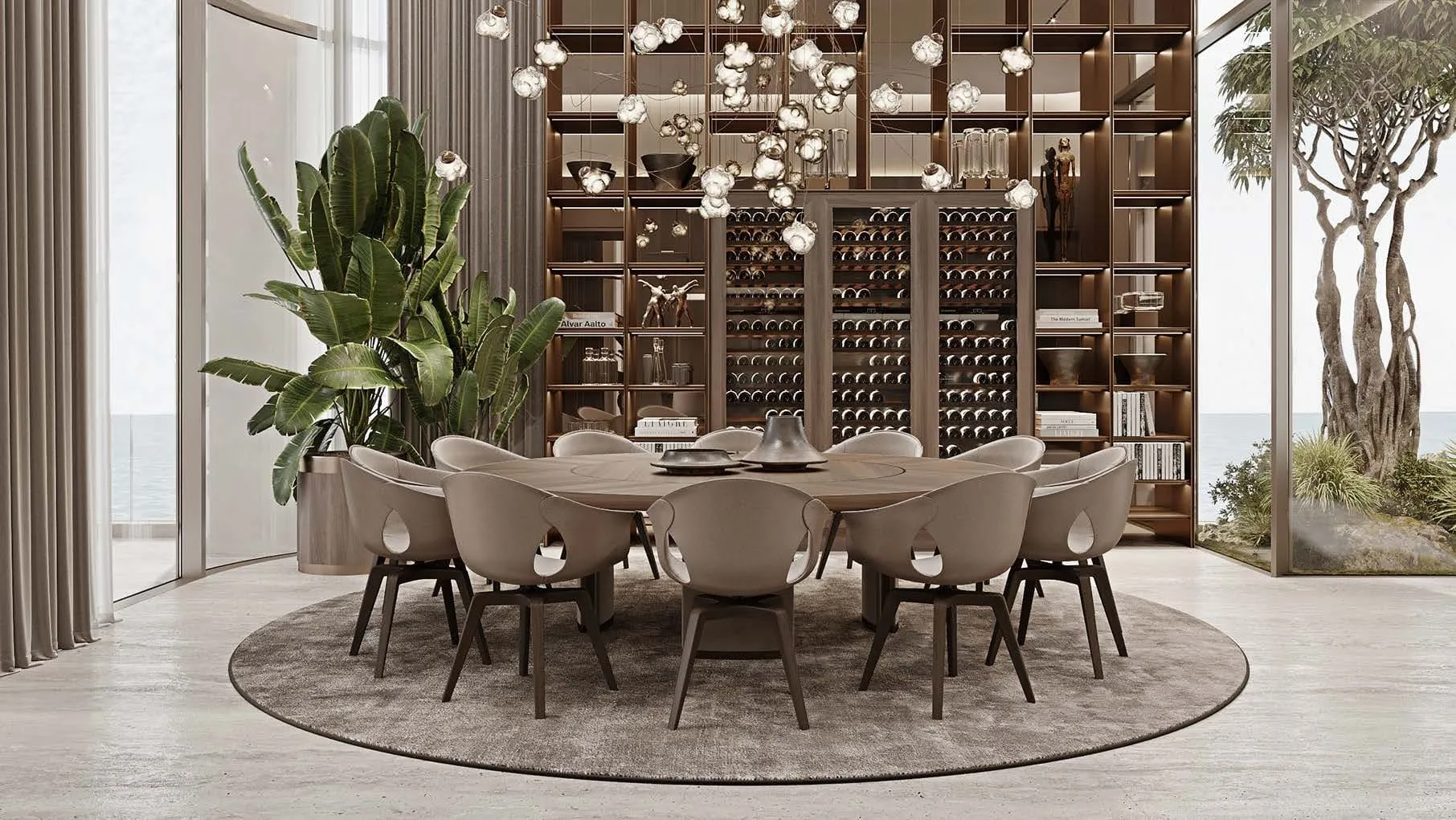 Orla Dorchester Collection — обеденная зона
