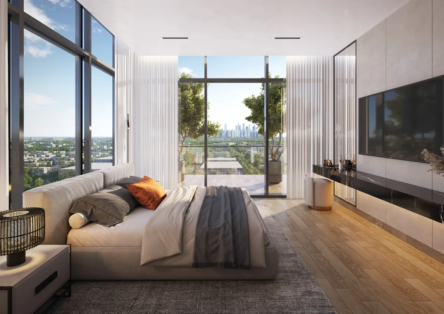 Orvessa Residences — спальня