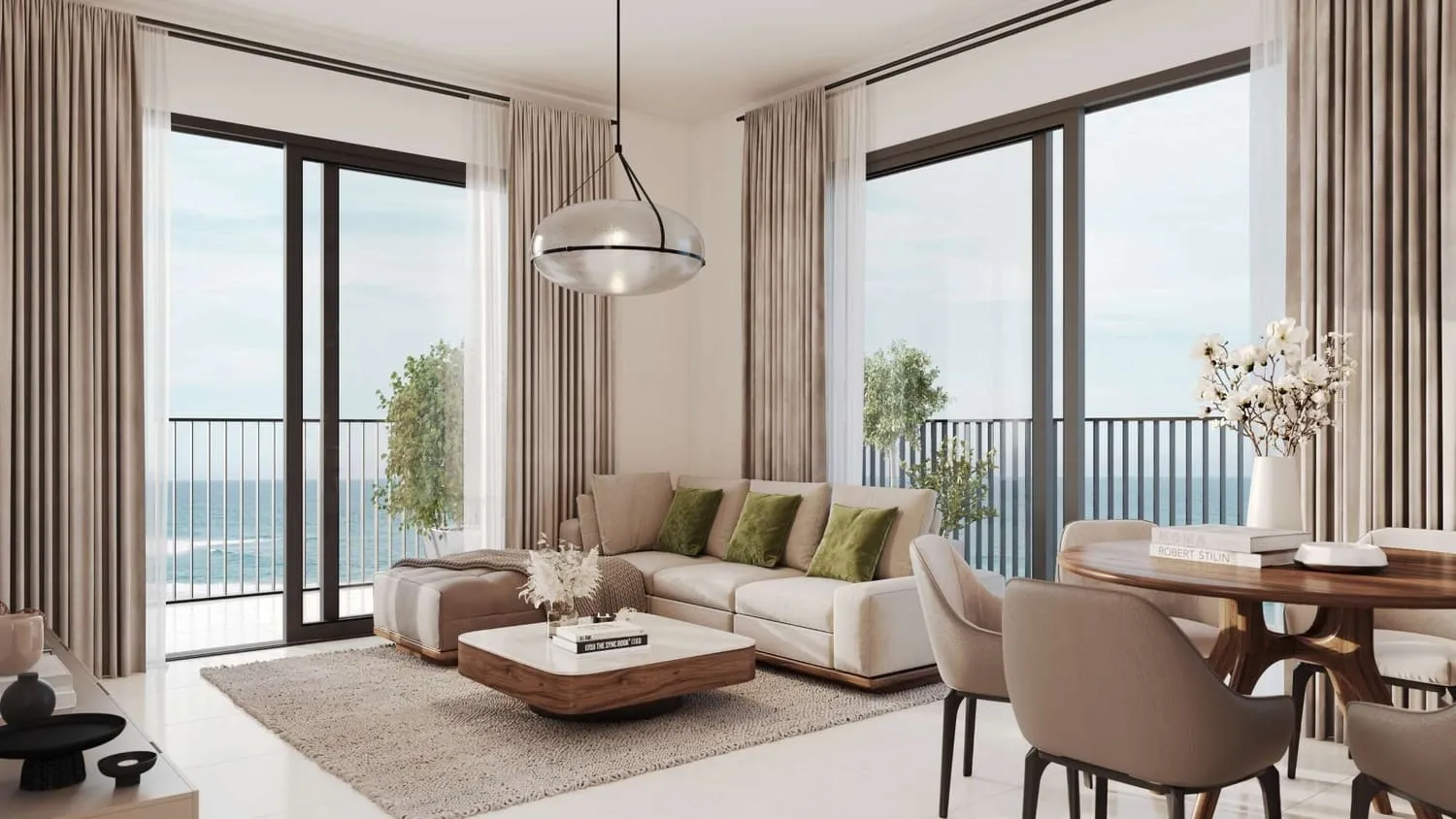 Oud Residences — интерьер гостиной