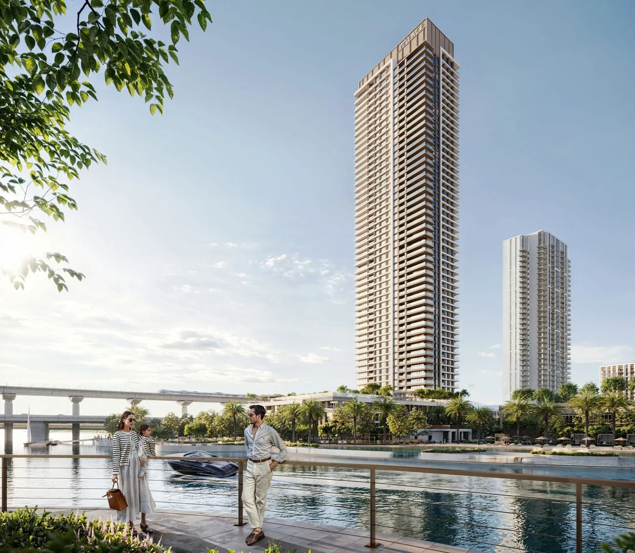Palace Residences Creek Blue — вид на комплекс